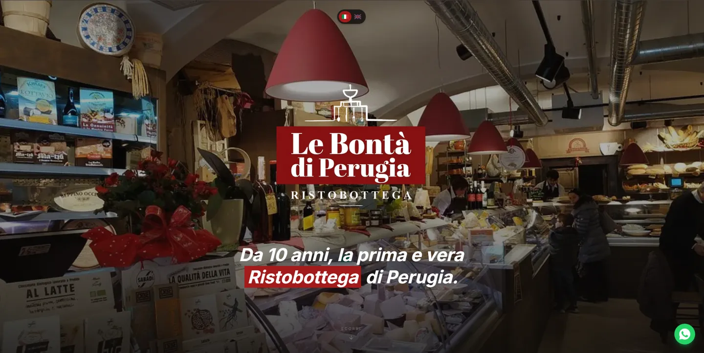Anteprima del sito Bontà di Perugia