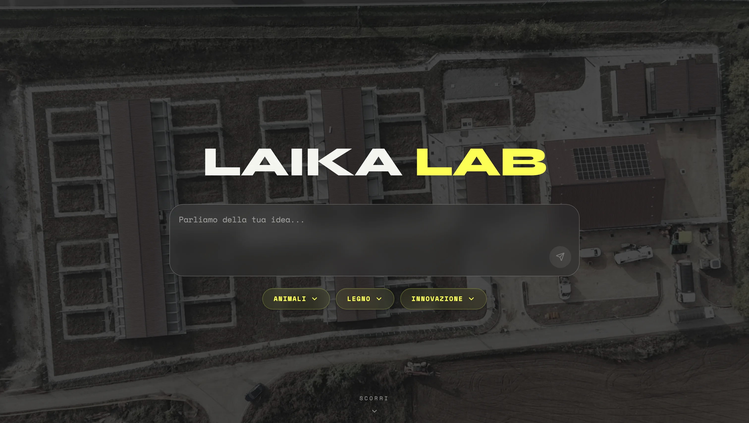 Anteprima del sito Laika